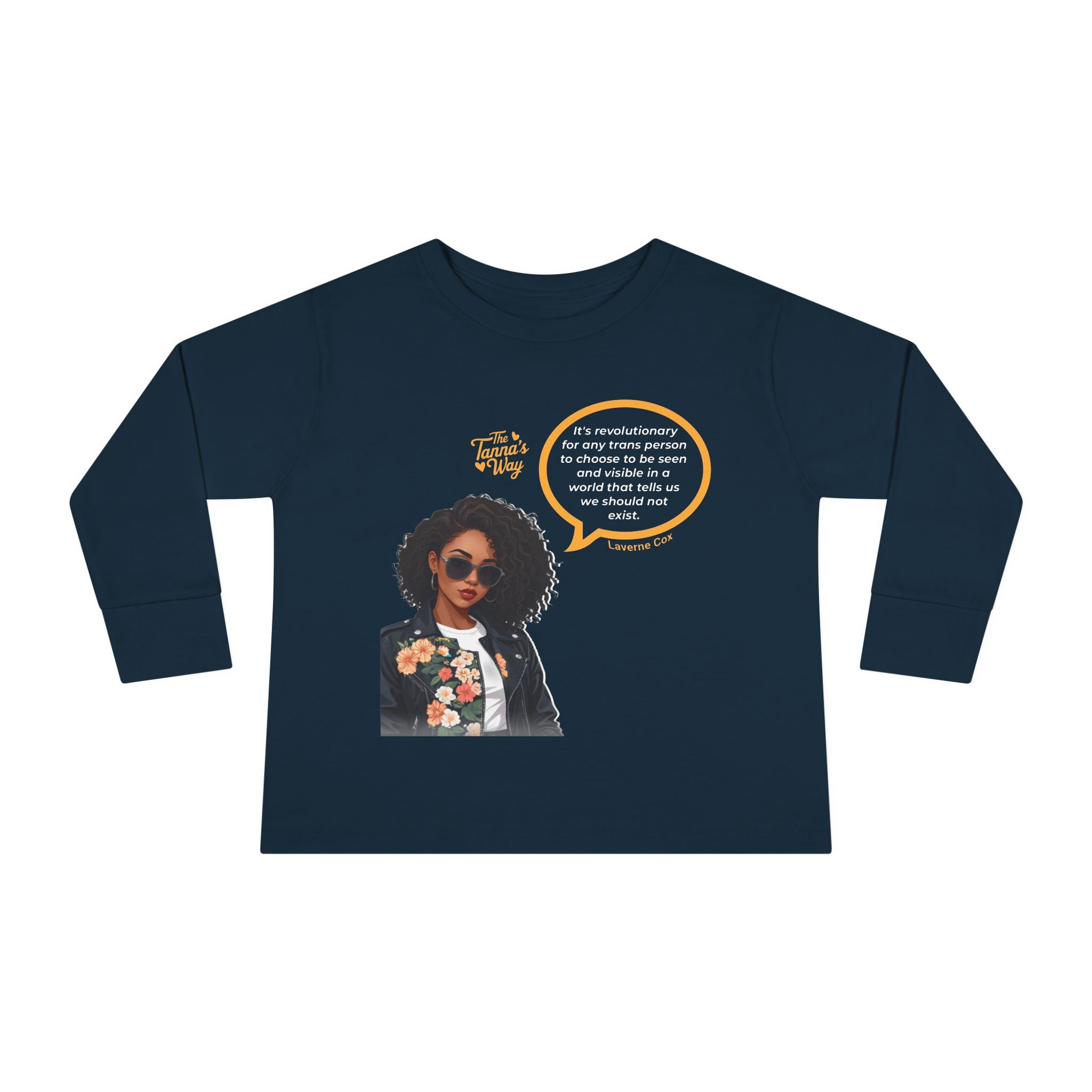 Laverne Cox | Toddler Long Sleeve Tee